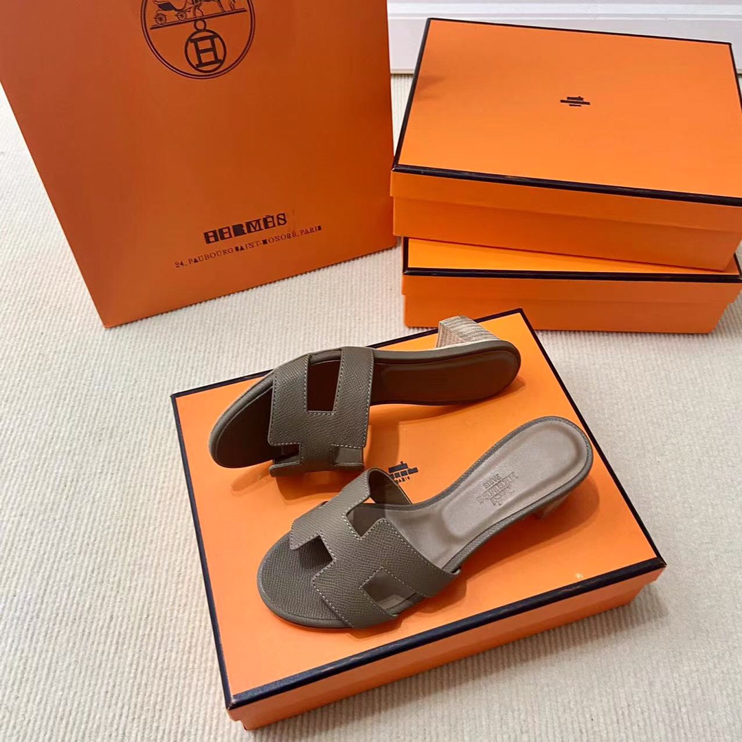 에르메스 올수공 오아시스 슬리퍼 샌들 앱송 30